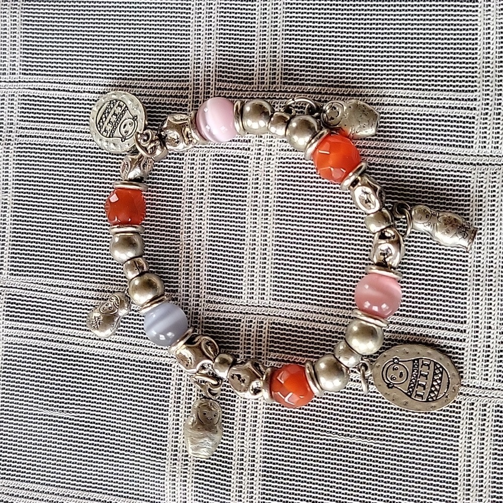 Matryoshka Russian Doll Stretch Bracelet
